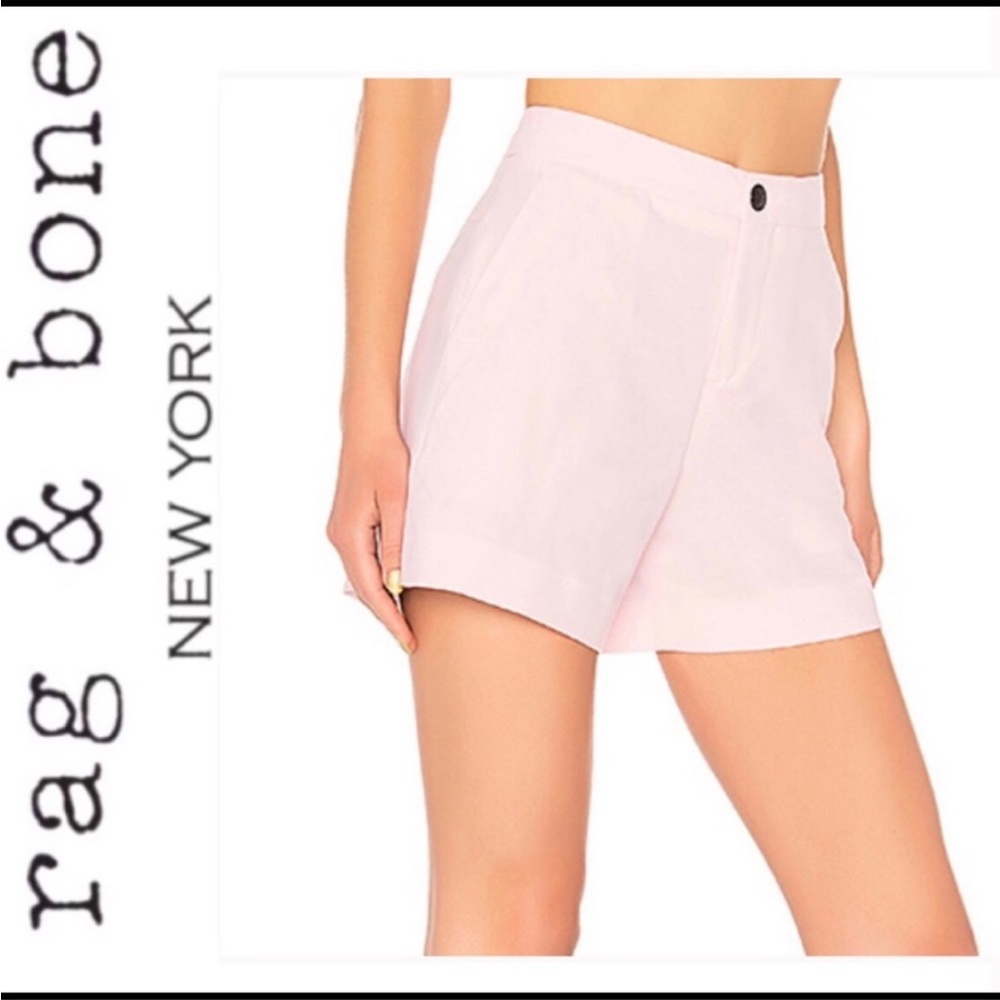 RAG & BONE WOMEN SAGE SHORTS BABY PINK Size 10